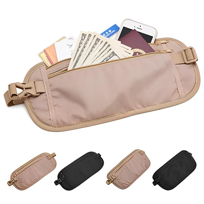 Running Gear Holder - Diebstahlsichere Versteckte Hüfttasche Sport-Laufgürtel Unsichtbare Geldtasche