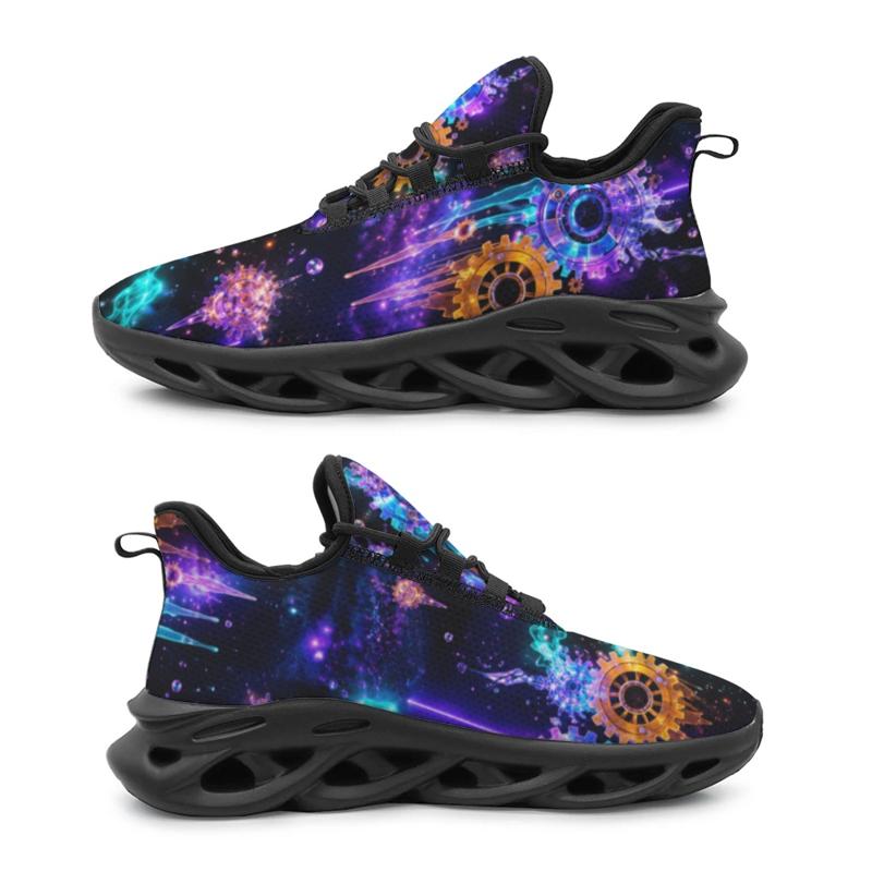Running Gear Design - Damen- und Herren-Laufschuhe, Sportschuhe, leuchtendes Neon-Design