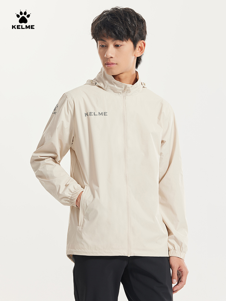 Reflective Running Jacket - Kelme Sport Wind breaker Herren Sommer