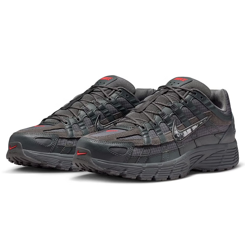 Running Gear Nike - Nike P-6000 Herren-Laufschuhe im Retro-Stil, Premium-Dämpfung,