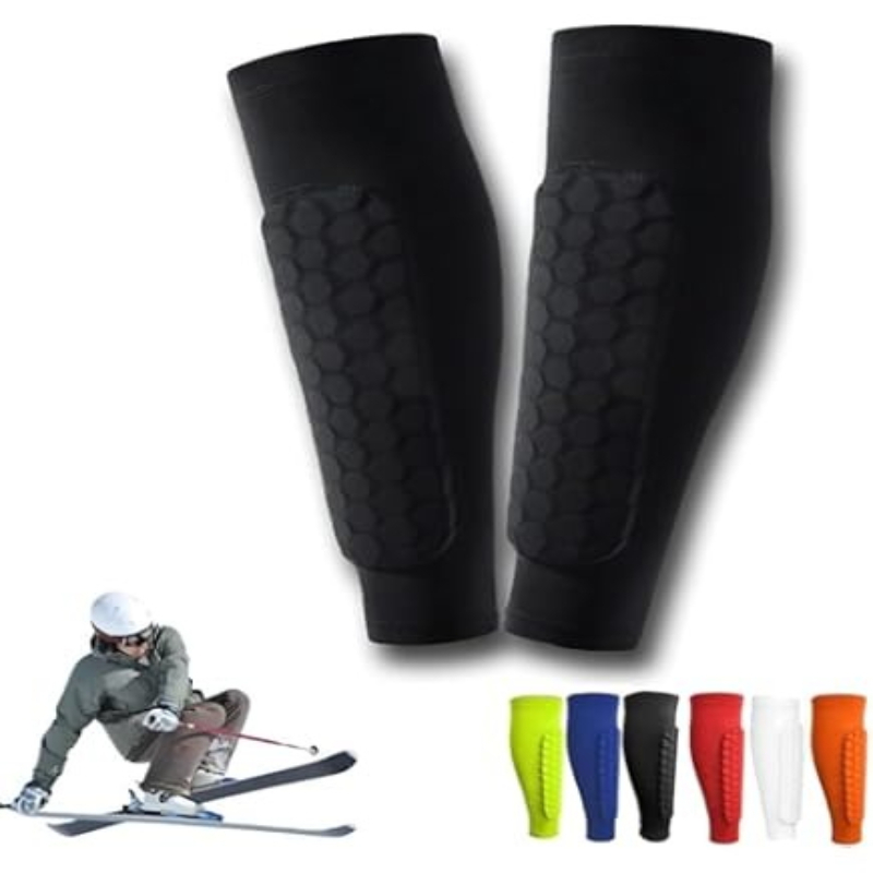 Compression Calf Sleeve - Fußball-Schienbeinschoner, Schienbeinschutz-Ärmel, leichte, schützende Fußball-Ausrüstung, Wade