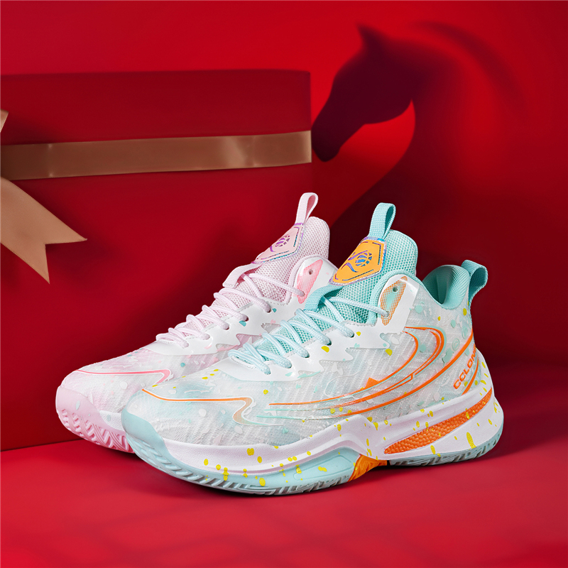 Running Gear Design - Atmungsaktive, leichte High-Top-Basketballschuhe für Herren –