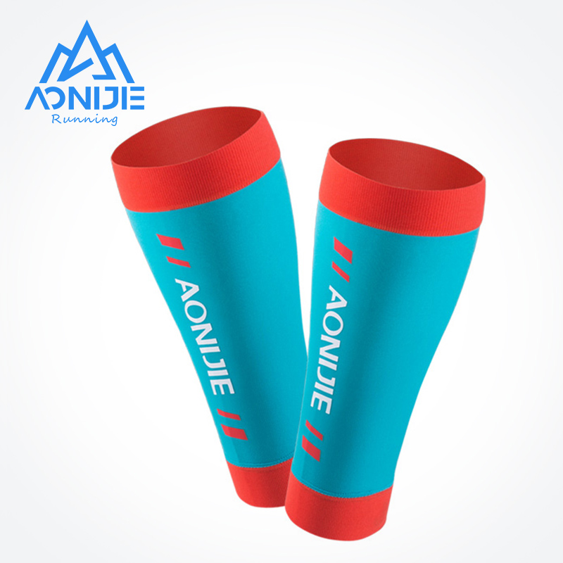 Compression Calf Sleeve - AONIJIE E4405 Strick-Kompressions-Bein-Wadenärmel-Socken, Schienbeinschiene, Unterstützung, Entlastung