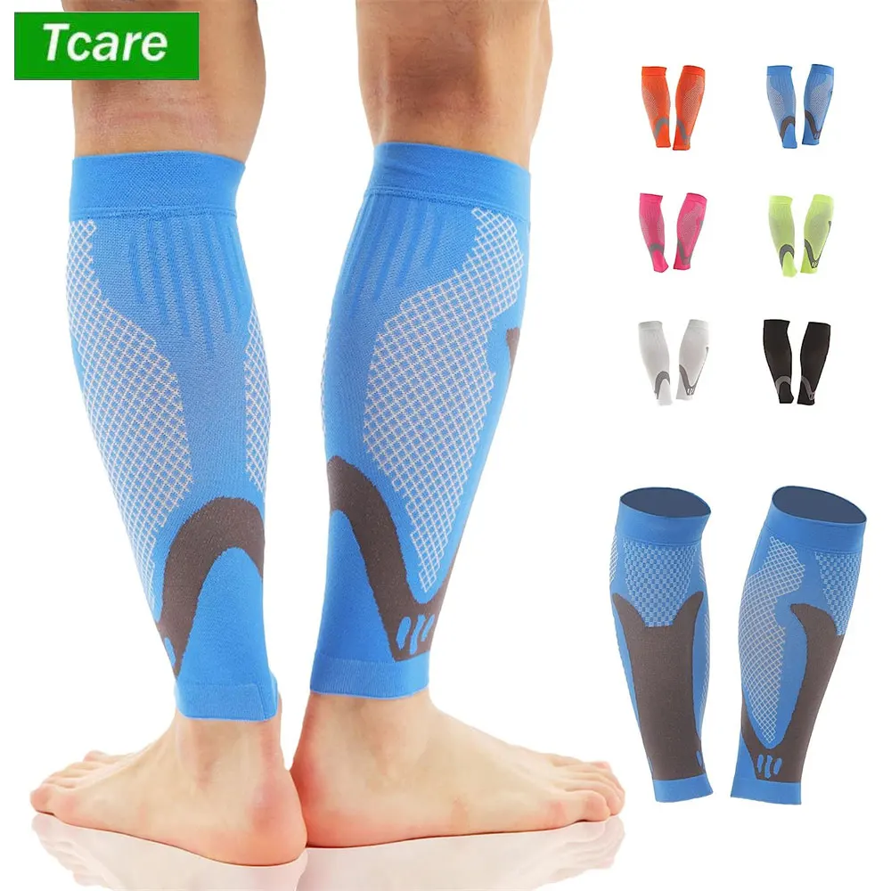 Compression Calf Sleeve - 1 Paar Waden kompression hülsen, Schienbeins