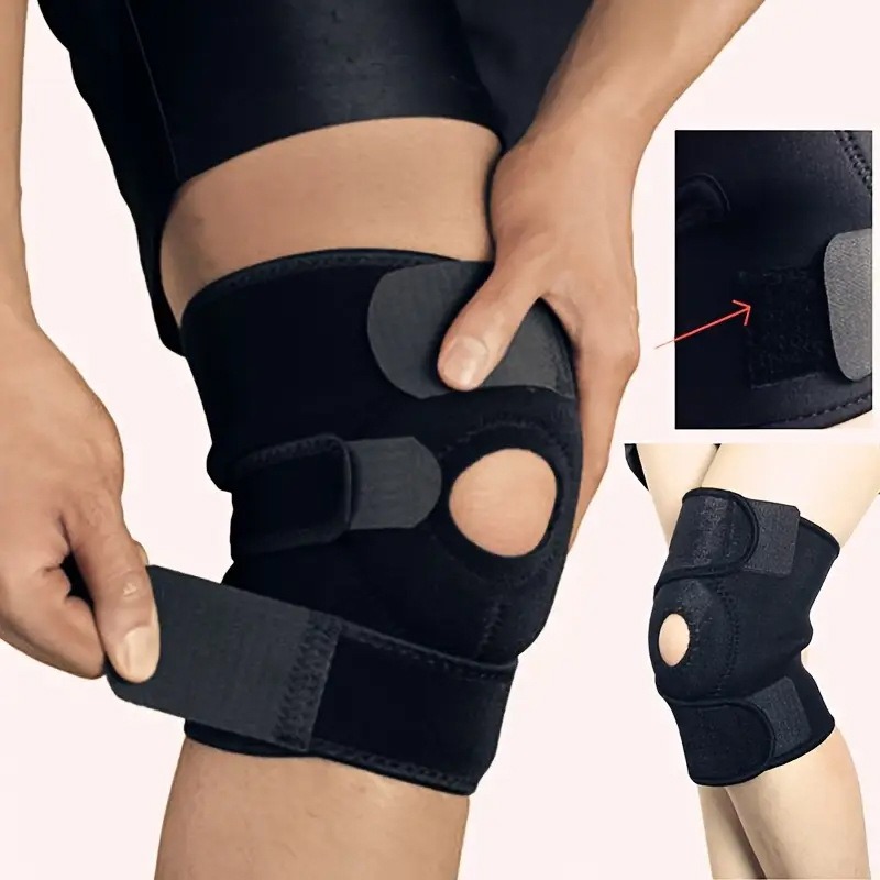 Running Gear Equipment - Federunterstützte Knieschoner für Herren, Sprungseil- und