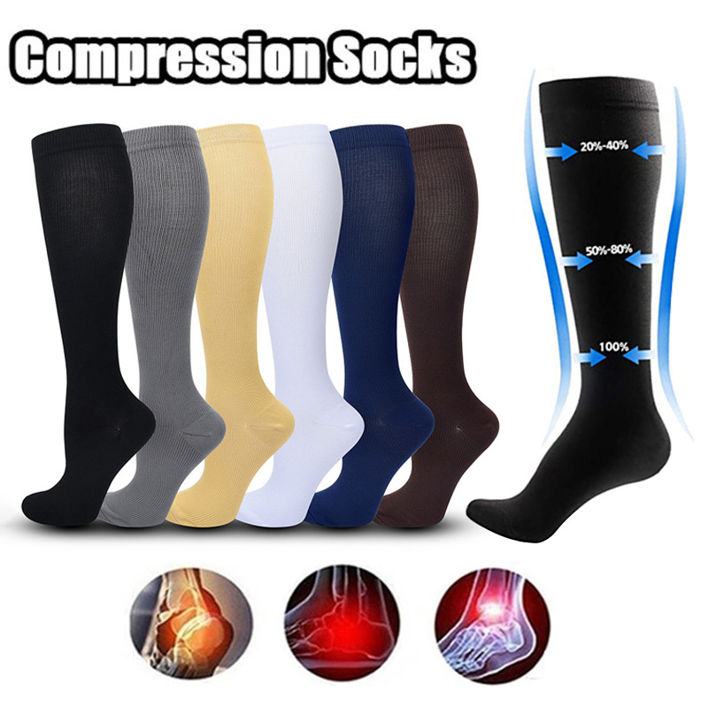 Compression Calf Sleeve - 1 Paar Kompressionsstrümpfe für Damen und