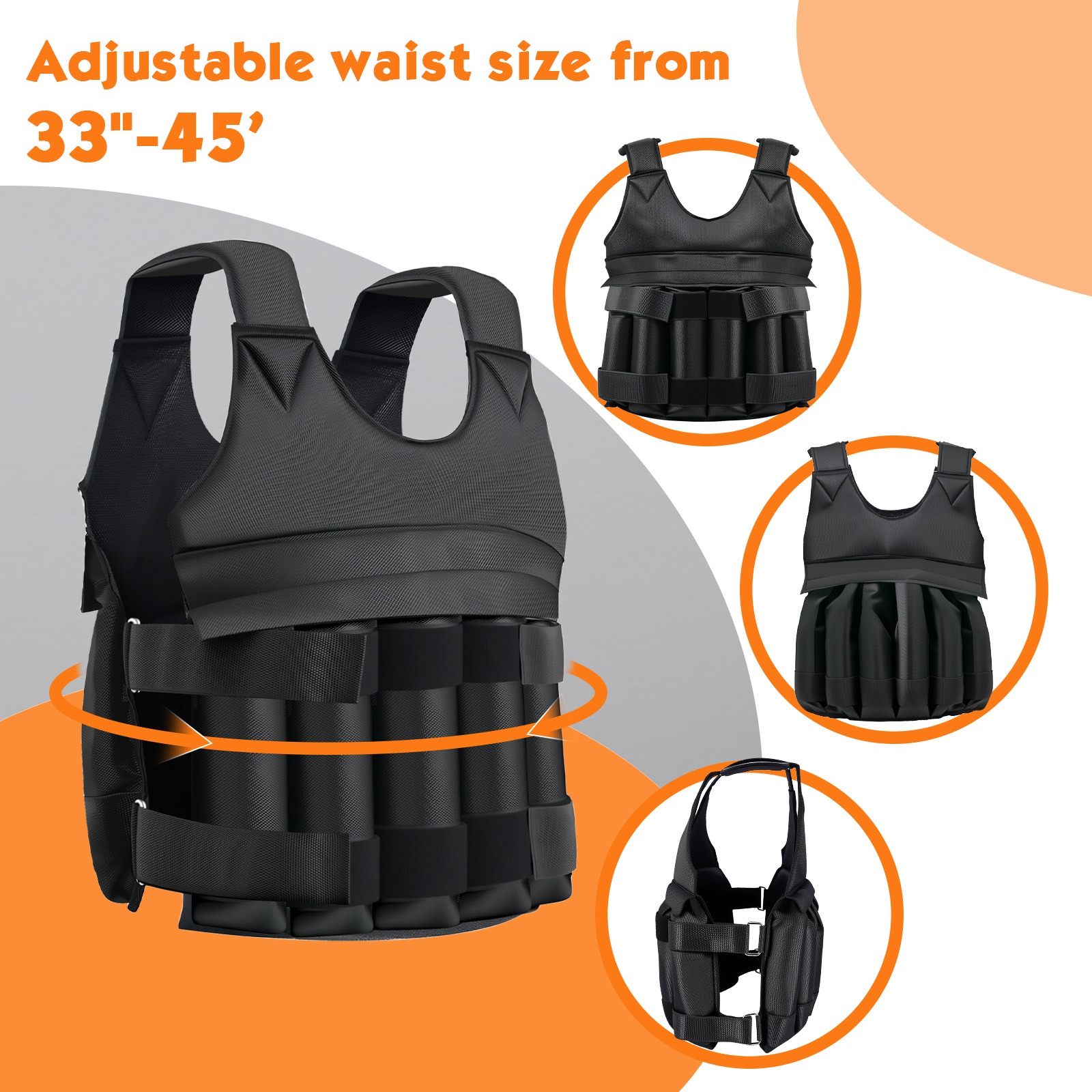 Verstellbare Gewichtsweste für – Running Gear Design Bewertung und Preis
