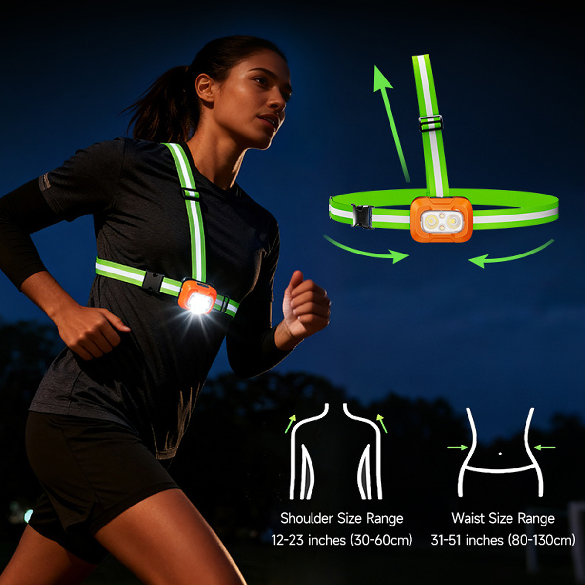 Laufleuchte, über USB wiederau – Running Gear For Night Bewertung und Preis