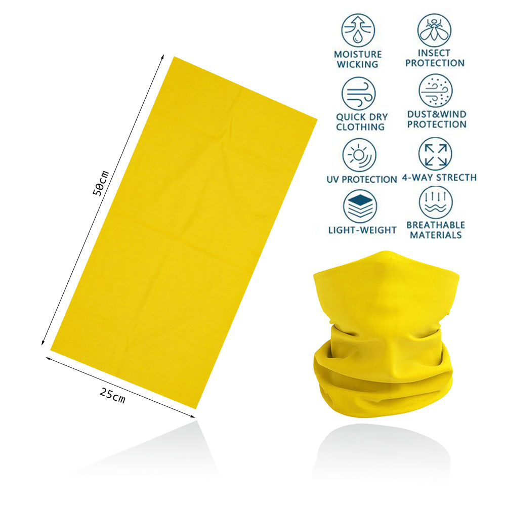 Gelbes Schlauch-Outdoor-Bandan – Running Gear Yellow Bewertung und Preis