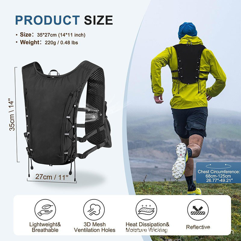 Hydrationsweste, Cross-Country – Running Gear Competition Bewertung und Preis