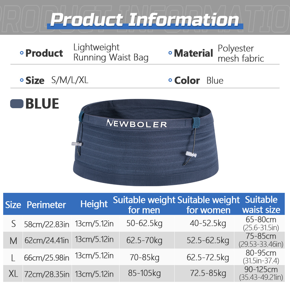 NEWBOLER Elastische Sport-Hüft – Running Gear Holder Bewertung und Preis