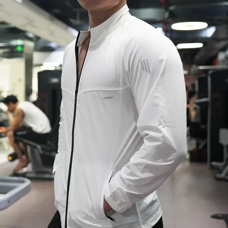 Eis Seide dünne Hemden Tops Sp – Reflective Running Jacket Bewertung und Preis