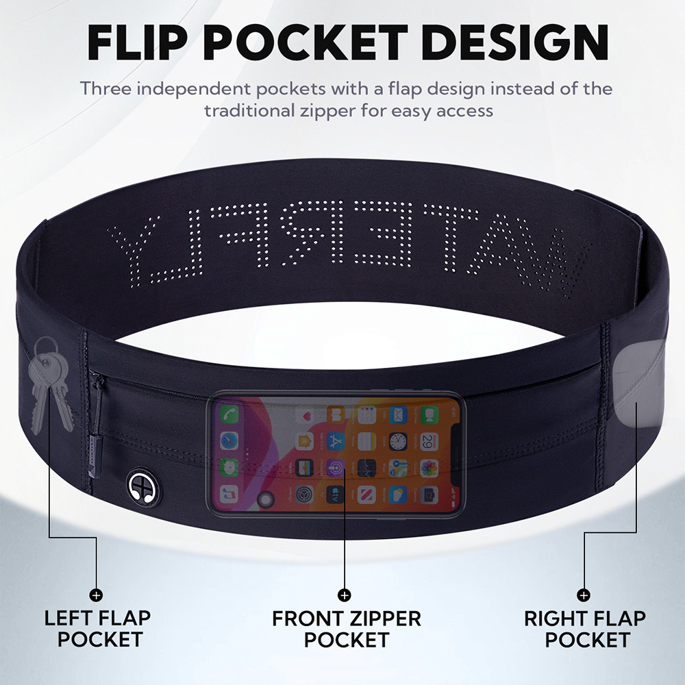 WATERFLY Laufgürtel Fanny Pack – Running Gear Holder Bewertung und Preis