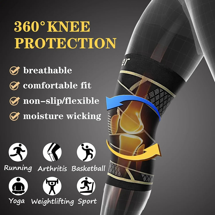 Kupferfaser-Kompressions-Knieb – Compression Calf Sleeve Bewertung und Preis