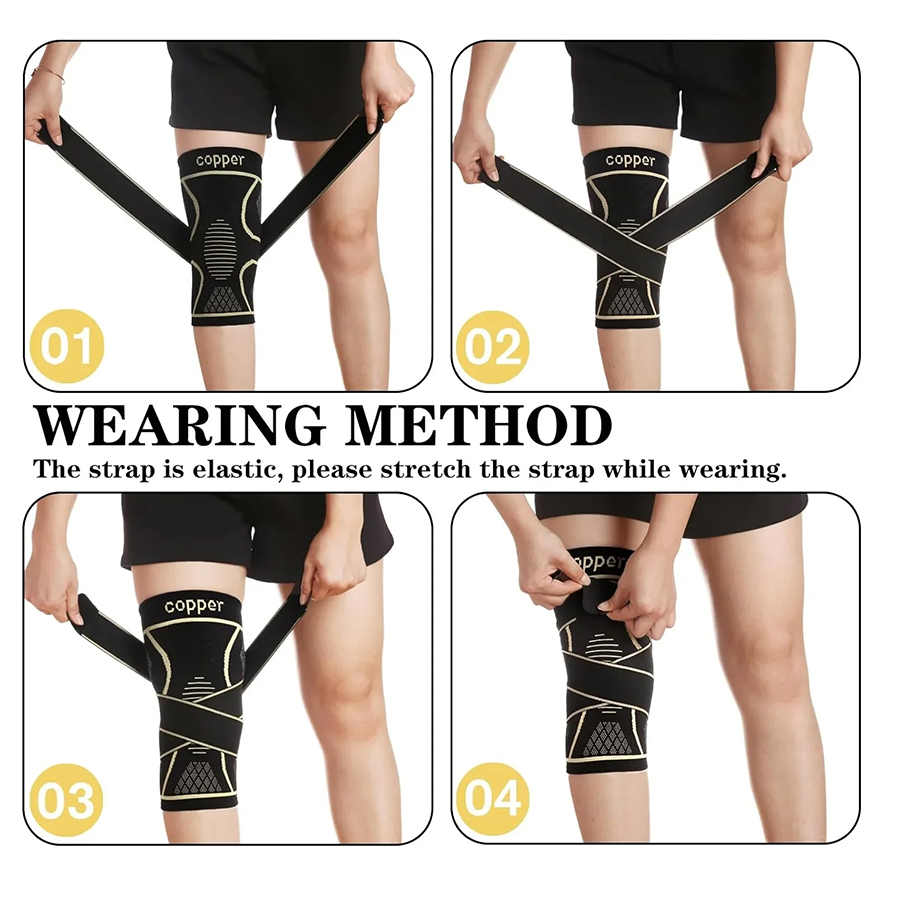 Kupferfaser-Kompressions-Knieb – Compression Calf Sleeve Bewertung und Preis